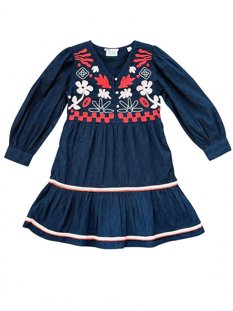Scotch & Soda Girls Dress Blue US 10 2