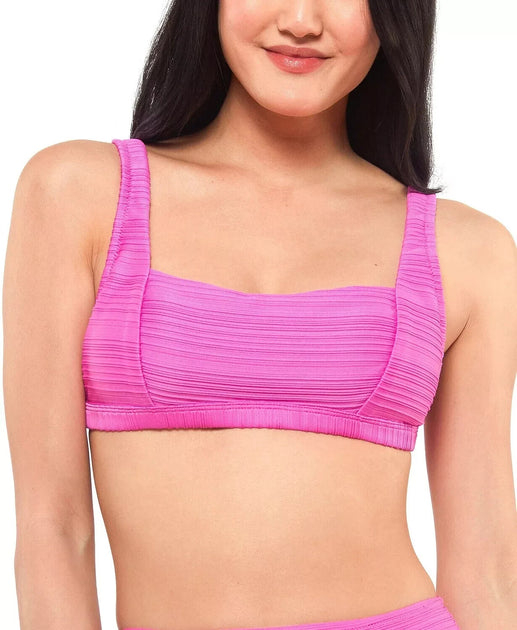 Jessica Simpson Contemporary Bikini Top Purple Small 4