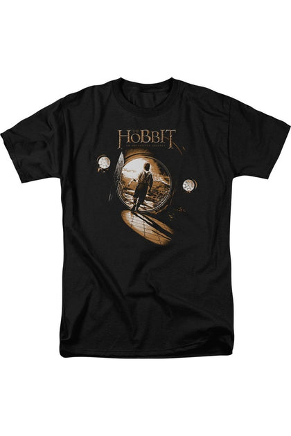 Gildan The Hobbit Hobbit Hole Short Sleeve T-Shirt Black Medium 2