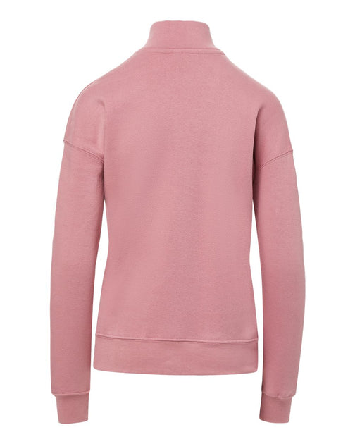 MV Sport Women's Cloud Fleece Quarter-Zip Sweatshirt Multi Small 3