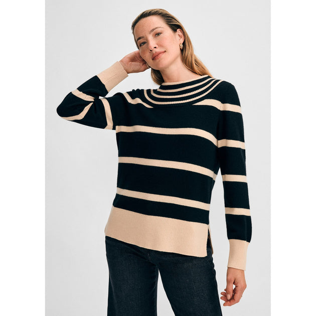 Isaac Mizrahi Mock Neck Sweater Multi Medium 4