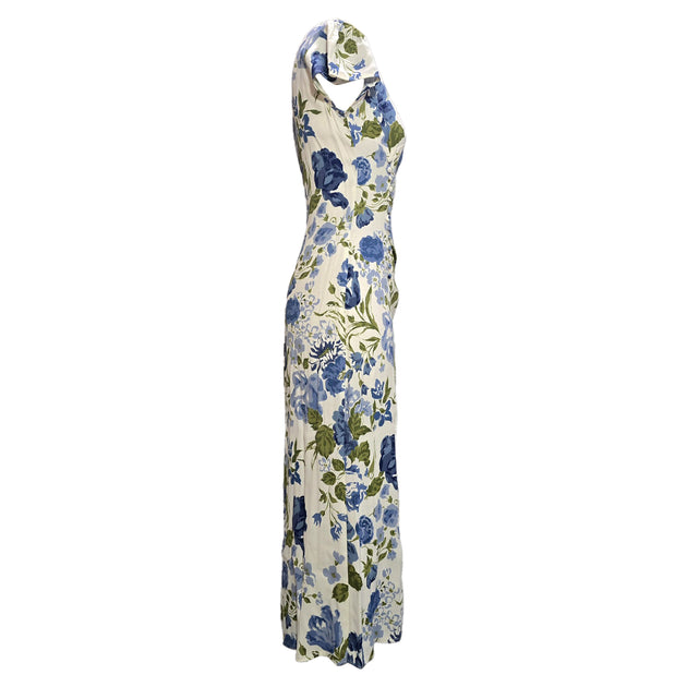 reformation frasier midi dress Reformation Frasier Midi Dress Hillside In Light Blue Viscose