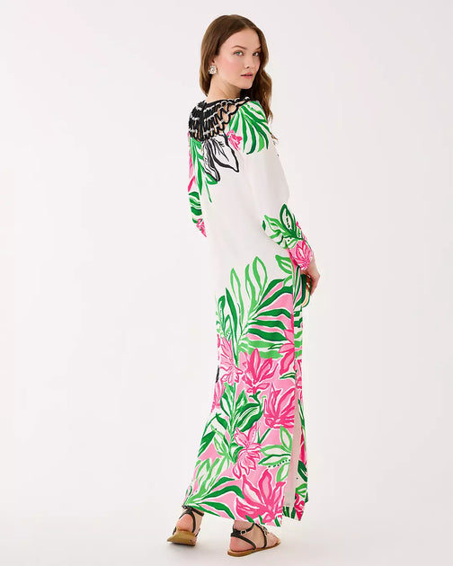 Lilly Pulitzer Jaycen Maxi Dress Multi US 12 4