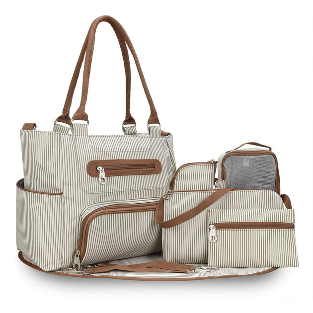 APERU 8Pcs Diaper Bag Set 4
