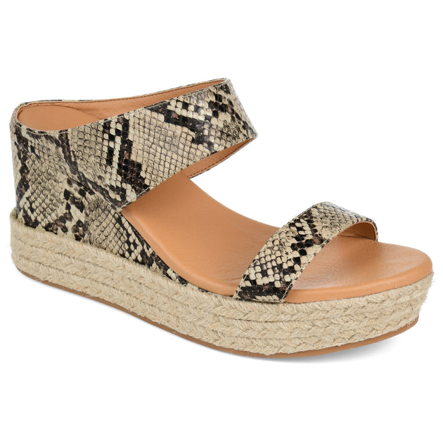 Journee Collection Alissa Slide Red US 6.5 2