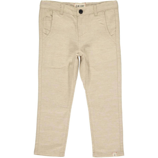 Me & Henry Boys Antony Pants Beige 12-18 Months 2