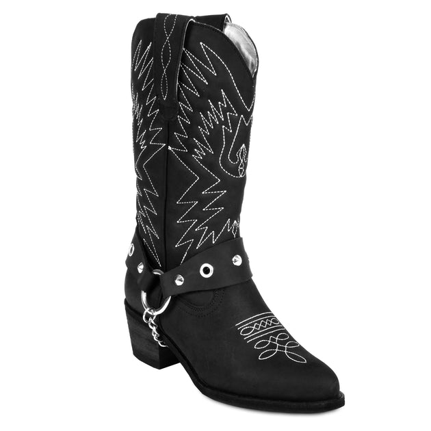 URBNKICKS Cowboy Black US 6.5 2