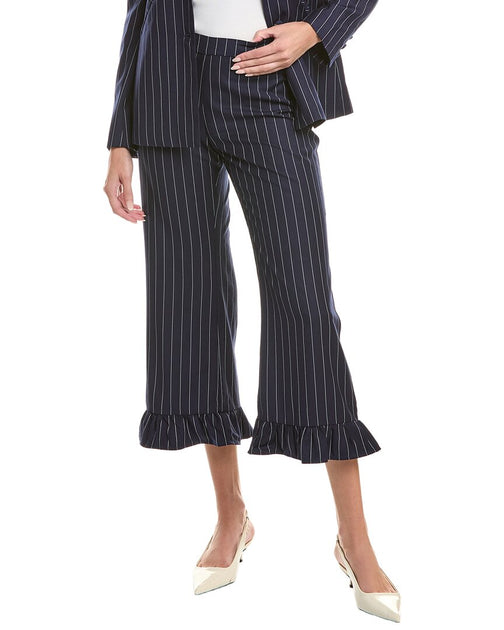 Flora Bea NYC Ahoy Ruffle Pants Black XLarge 2