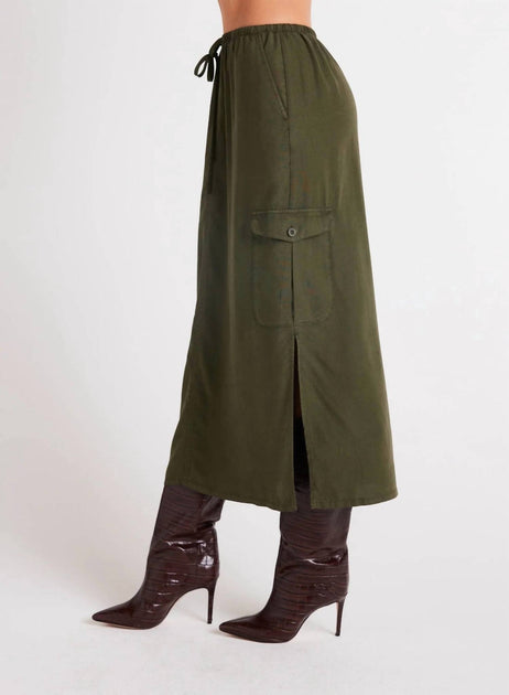Bella Dahl Cargo Midi Skirt Multi Large 3
