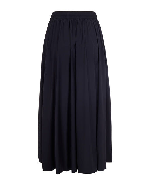 Herno Midi Skirt Stretch Nylon Black EU 40 3
