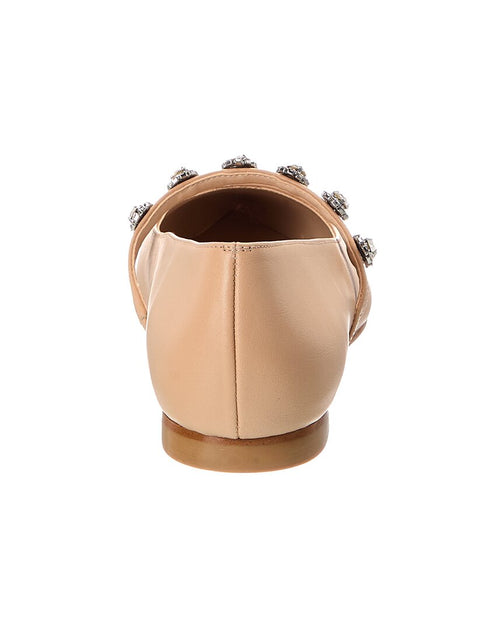 Stuart Weitzman Justina Mary Jane Beige US 6.5 4