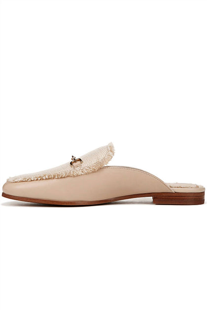 Sam Edelman Linnie Fray Bit Mule Beige US 9.5 3