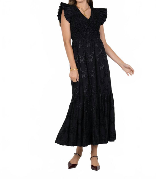 Emily McCarthy Grace Maxi Dress Black Large 2