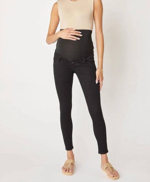 KanCan Avah Maternity Skinny Jeans Black 28 2