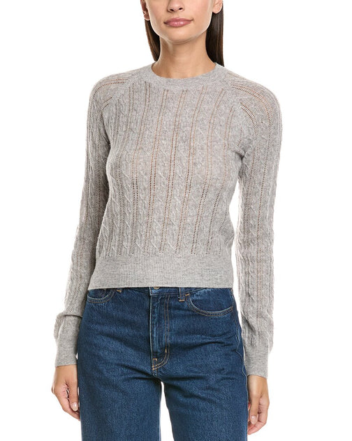 NAADAM Wool & Cashmere-Blend Sweater Grey Small 2