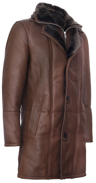 Infinity Florence Sheepskin Coat Black XS 3