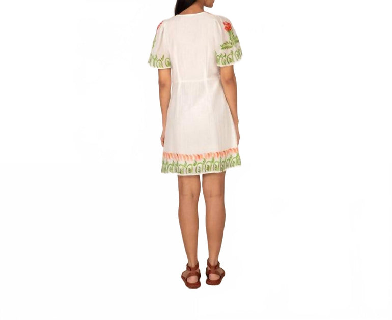 Banjanan Dumitara Mini Dress White Medium 3