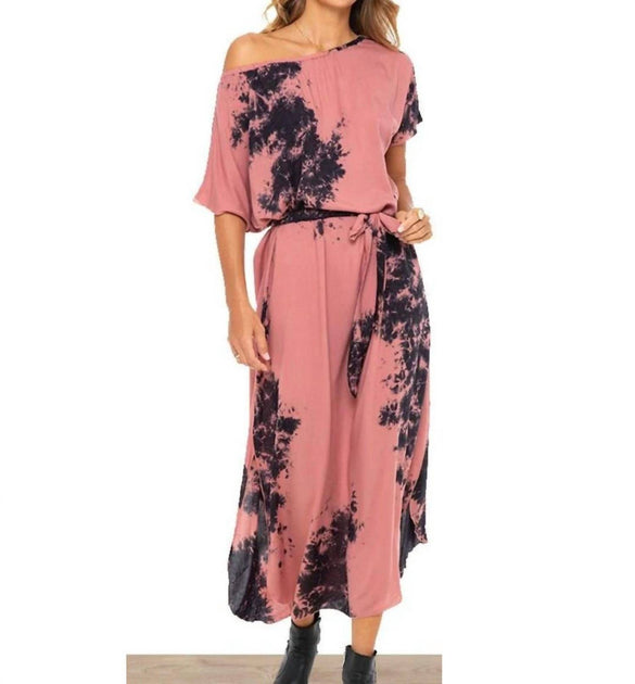 Khush Maika Caftan Dress Pink Small 2