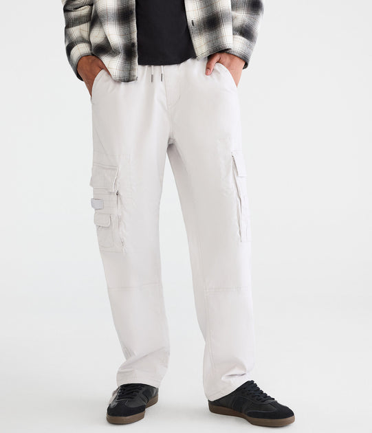 Aeropostale Utility Cargo Pants White XXL 2