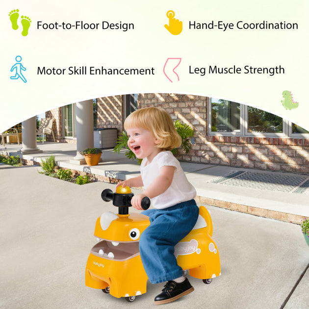 Hivvago Toddler Ride On Toy Car Green 7