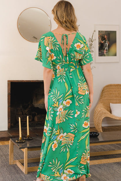 TRUEDAMES ODDI Maxi Dress Floral 3X 3