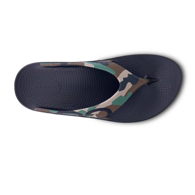 OOFOS OOriginal Sport Thong Sandale Grün US 10 5