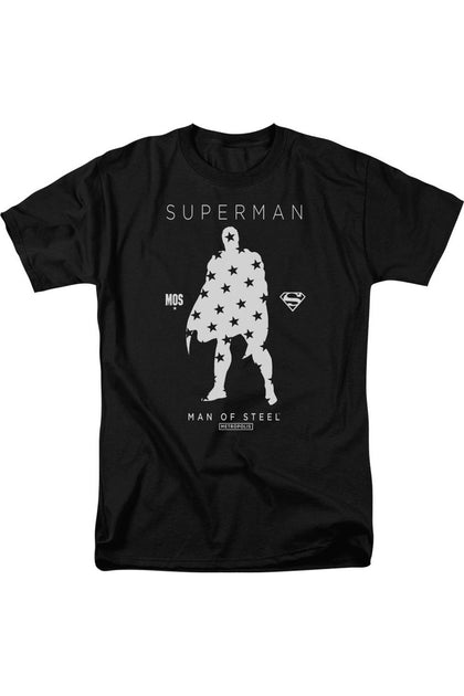 Gildan Superman Star Silhouette T-Shirt Black 2