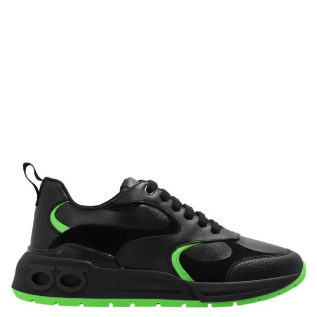 Salvatore Ferragamo Cosimina Low-Top Sneakers Black US 6 2