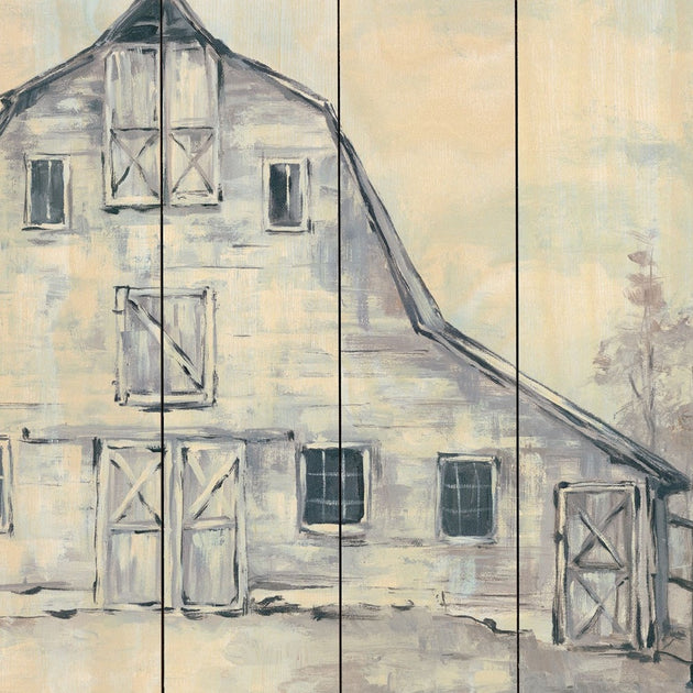 Hivvago Rustic Beauty Unframed Print Wall Art 3