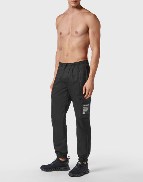 Plein Sport Jogging Trousers Black Small 4