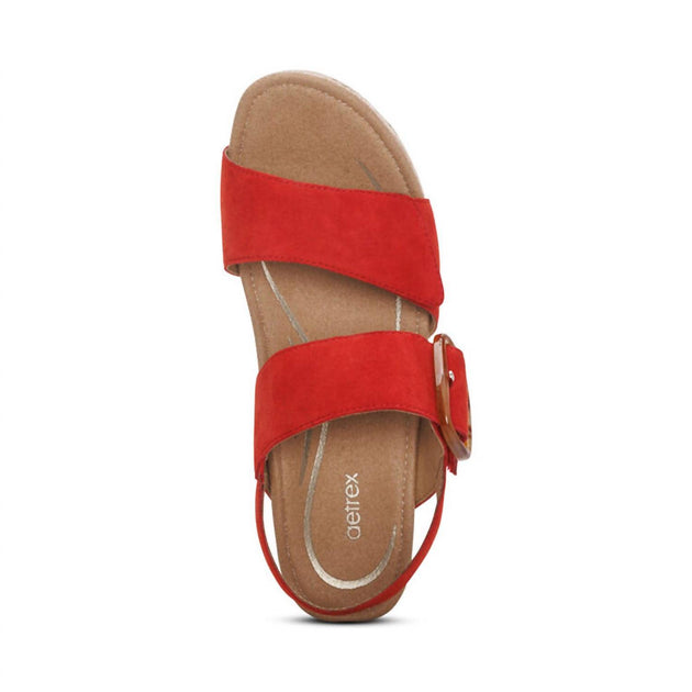 Aetrex Ashley Wedge Red EU 40 3