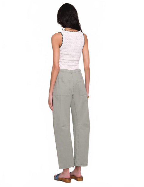Heartloom Alleia Barrel Leg Pant Grey Medium 3