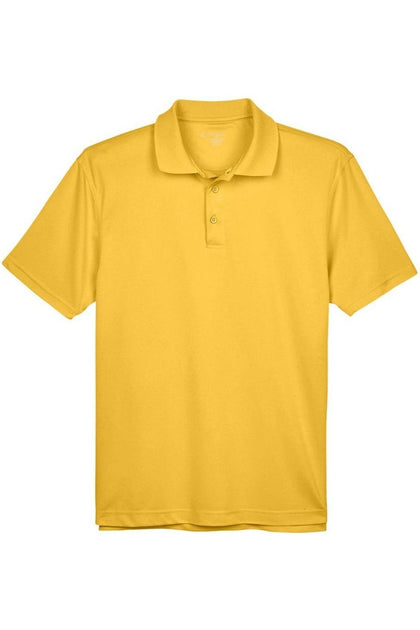 Harriton Polyester Jersey Polo Gelb 4XLarge 2