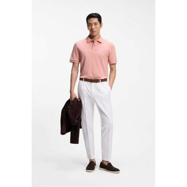 Boss Pallas Polo Shirt Pink Small 3