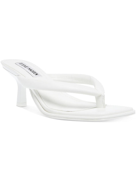 Steve Madden☆ 上品パール風ビジュー・クリアー・ハイヒール Steve Madden☆ 上品パール風ビジュー・クリアー・ハイヒール