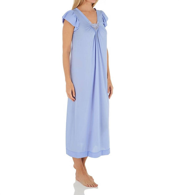 Shadowline Cherish Nightgown Purple 3X 2
