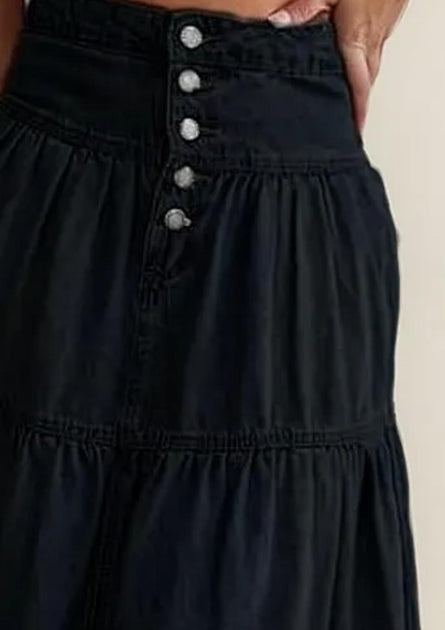 Hope & Sunshine Denim Skirt Blue Medium 3