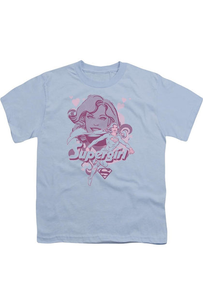 Gildan DC Comics Supergirl T-Shirt Blue Medium 2