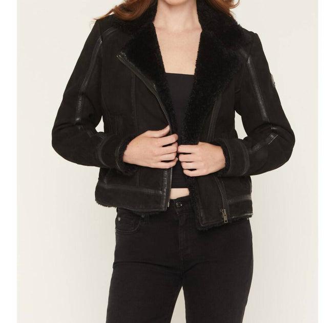 MAURITIUS Rila Veste en Cuir Noir Medium 2