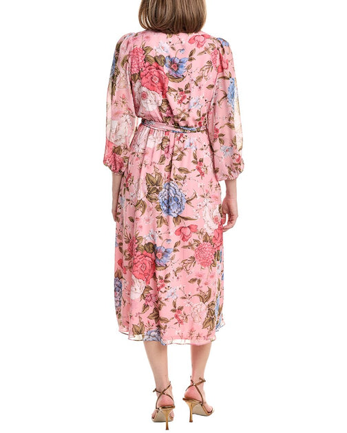Anne Klein Bedrucktes Wickelkleid Multi US 10 3