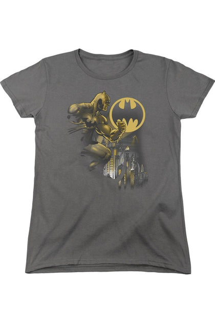 Gildan Batman Bat Signal T-Shirt Grey XXL 2