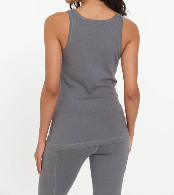 LEIMERE Tucson U-Neck Tank Grey Large 3