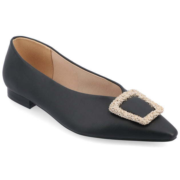 Journee Collection Elowen Flats Grey US 7 2