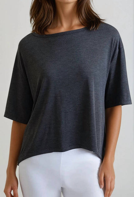Buki Como Crew T-Shirt Grey Medium 2