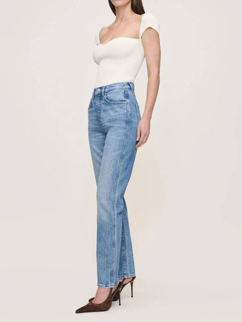DL1961 Kristy Cigarette High Rise Jean Blue 31 3