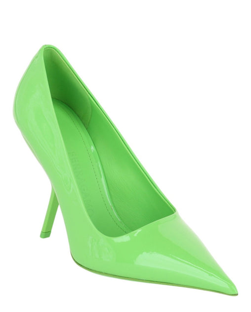 Salvatore Ferragamo Eva X5 Pumps Green US 9.5 4