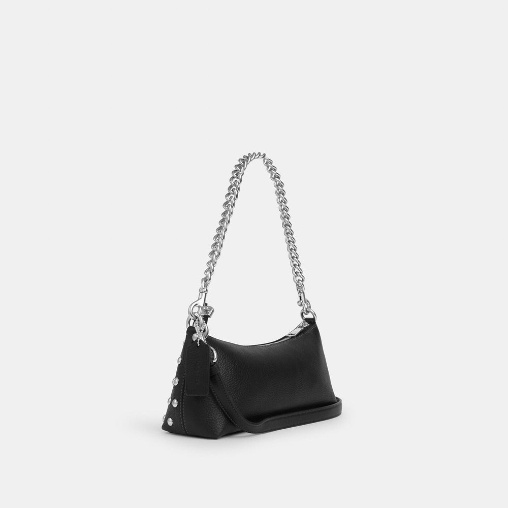 Coach Outlet Charlotte Shoulder Bag With Rivets | ShopSimon