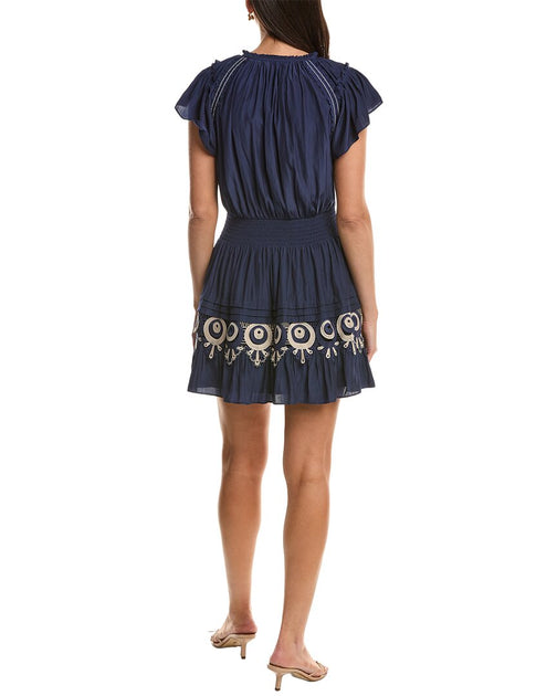 Ramy Brook Ariana Dress Blue XSmall 3