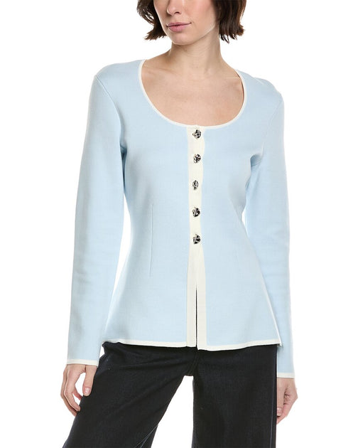 rag & bone Ema Cardigan Blue XL 2