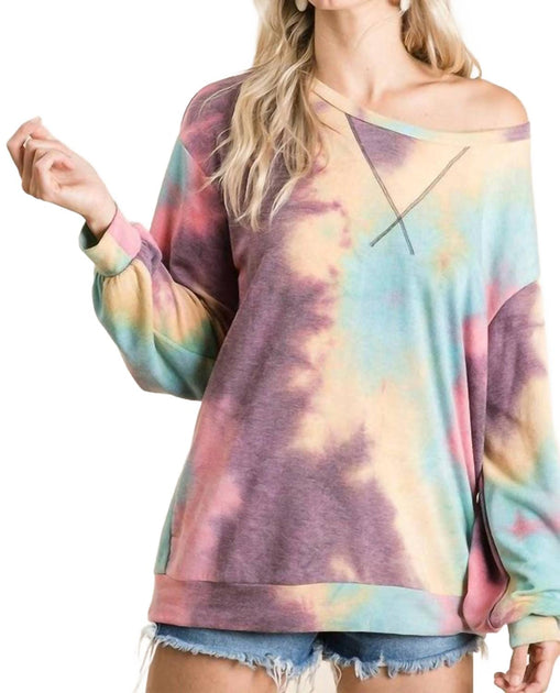 BiBi Tie Dye Pullover Multi Large 3